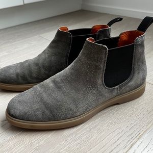 Santoni Chealsea Boots Suede